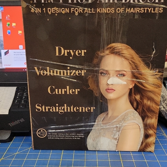 Other - 4-in-One Hair Dryer and Styler - Black New